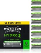 Wilkinson Sword Hydro3 tartalék kefék 8 db