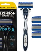 Wilkinson Sword Hydro5 borotva + tartalék fejek 4 db
