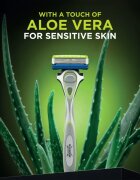 Wilkinson Sword Hydro5 Sensitive borotva + tartalék fejek 4 db