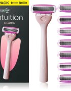 Wilkinson Sword Intuition Quattro borotva tartalék pengék 8 db