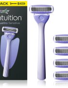 Wilkinson Sword Intuition Quattro Sensitive borotva + cserepenge