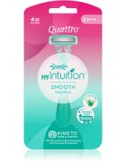 Wilkinson Sword My Intuition Quattro eldobható borotvák Smooth Sensitive 3 db