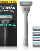 Wilkinson Sword Quattro borotva + cserepenge