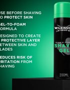Wilkinson Sword Sensitive Shave Gel habzó borotvagél uraknak 200 ml