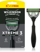 Wilkinson Sword Xtreme 3 Black Edition eldobható borotvák uraknak 4 db