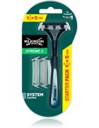 Wilkinson Sword Xtreme 3 Hybrid borotva + tartalék fejek 5 db