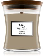 Woodwick Cashmere illatgyertya fa kanóccal 275 g