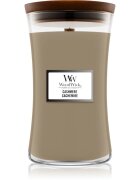 Woodwick Cashmere illatgyertya fa kanóccal 609.5 g