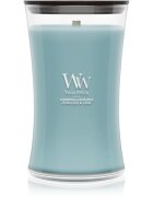 Woodwick Cedarwood & Ocean Moss illatgyertya fa kanóccal 610 g