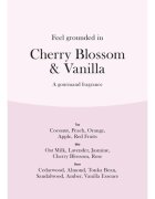 Woodwick Cherry Blossom & Vanilla illatgyertya fa kanóccal 275 g
