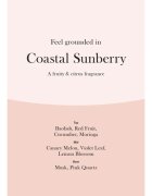 Woodwick Coastal Sunberry illatgyertya fa kanóccal 453.6 g