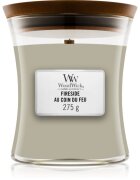 Woodwick Fireside Au Coin Du Feu illatgyertya fa kanóccal 275 g