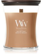 Woodwick Hazelnut Roast illatgyertya fa kanóccal 275 g