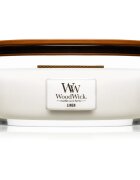 Woodwick Linen illatgyertya fa kanóccal (hearthwick) 453.6 g