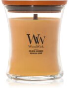 Woodwick Opulent Wood Golden Bourbon illatgyertya fa kanóccal (hearthwick) 275 g