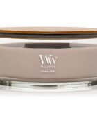 Woodwick Opulent Wood Patchouli Creme illatgyertya fa kanóccal 453.6 g