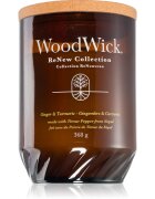 Woodwick Renew Ginger & Tumeric illatgyertya fa kanóccal 368 g