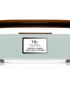 Woodwick Sagewood & Seagrass illatgyertya fa kanóccal (hearthwick) 4536 g