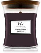 Woodwick Spiced Blackberry illatgyertya fa kanóccal 275 g
