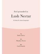 Woodwick Trilogy Lush Nectar illatgyertya fa kanóccal 610 g
