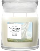 Yankee Candle Clean Cotton illatgyertya Signature 368 g