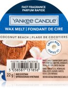 Yankee Candle Coconut Beach illatos viasz aromalámpába 22 g