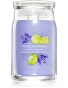 Yankee Candle Lemon Lavender illatgyertya Signature 567 g