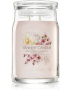 Yankee Candle Pink Cherry & Vanilla illatgyertya Signature 567 g