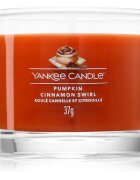 Yankee Candle Pumpkin Cinnamon Swirl viaszos gyertya 37 g