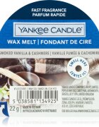 Yankee Candle Smoked Vanilla & Cashmere illatos viasz aromalámpába 22 g