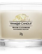 Yankee Candle Warm Cashmere viaszos gyertya glass 37 g