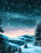 Yankee Candle Winter Night Stars illatgyertya Signature 110 g