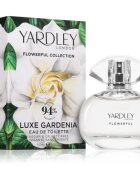 Yardley Flowerful Luxe Gardenia Eau de Toilette hölgyeknek 50 ml