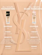 Yves Saint Laurent All Hours Glow Foundation tartós alapozó árnyalat MN7 25 ml