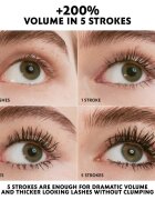 Yves Saint Laurent Lash Clash Waterproof vízálló és tömegnövelő szempillaspirál hölgyeknek Black 8.6 ml