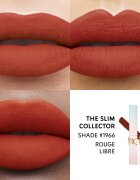Yves Saint Laurent Rouge Pur Couture The Slim vékony mattító rúzs bőr hatással árnyalat 1966 Rouge Libre 2.2 g
