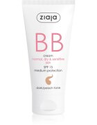 Ziaja BB Cream BB krém normál és száraz bőrre árnyalat Dark Peach 50 ml