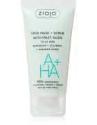 Ziaja Face Mask + Scrub with Fruit Acids peeling maszk 55 ml