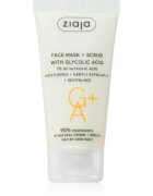 Ziaja Face Mask + Scrub with Glycolic Acid peeling maszk 55 ml