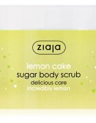 Ziaja Lemon Cake bőrpuhító cukros peeling 300 ml