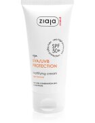 Ziaja Med Protecting UVA + UVB mattító napozó krém az arcra SPF 50+ 50 ml