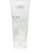 Ziaja Men tusfürdő gél és sampon 2 in 1 uraknak Vetiver 200 ml