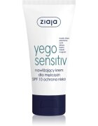 Ziaja Yego Sensitiv nyugtató és hidratáló krém uraknak SPF10 50 ml