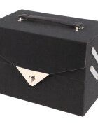 ZMILE COSMETICS Beauty Case Velvety kozmetikai doboz Dark Grey