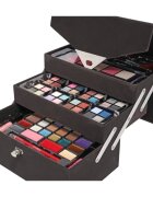 ZMILE COSMETICS Beauty Case Velvety kozmetikai doboz Dark Grey