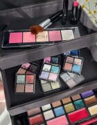 ZMILE COSMETICS Beauty Case Velvety kozmetikai doboz Dark Grey