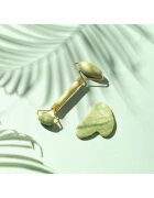 Zoë Ayla Luxurious Jade Crystal Roller masszázs henger az arcra 1 db