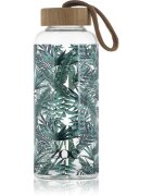 ZOE Bamboo Glass Bottle Kulacs szín Tropic green 1 db