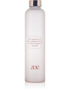 ZOE Quote Glass Bottle Kulacs szín Pink 1 db