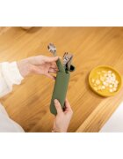 Zopa Silicone Cutlery Case tok 0 m+ Dove Grey 1 db